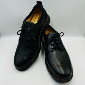 Samuel Hubbard Rafael Black Lace Up Oxford Mens Size 12W Leather Arch Support